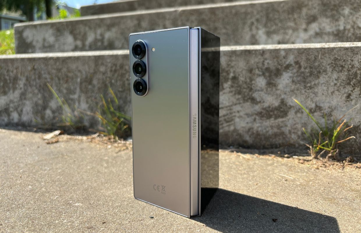 samsung galaxy z fold 6 vanaf de zijkant